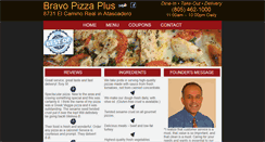 Desktop Screenshot of bravopizzaplus.com
